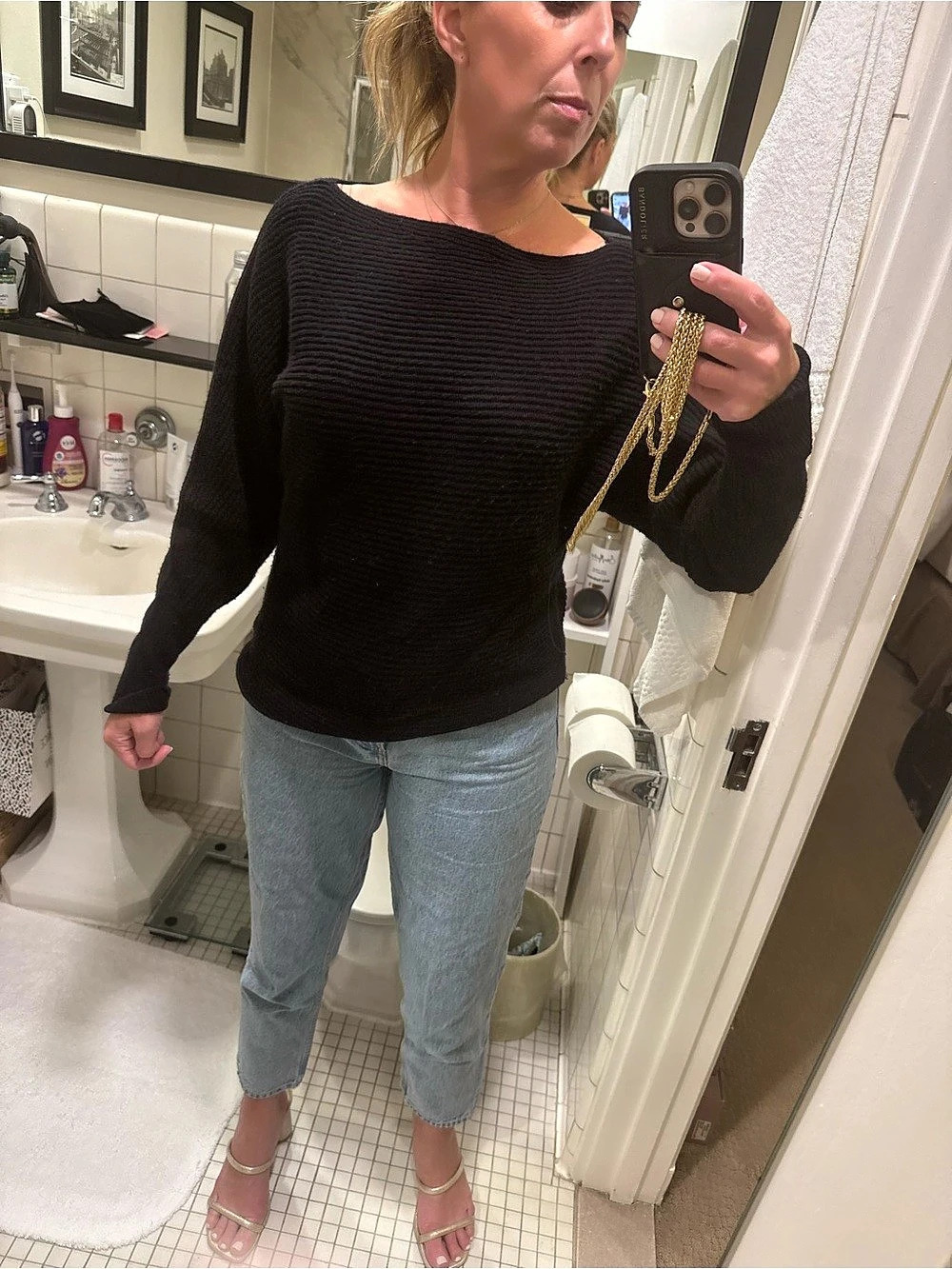 Black Long Sleeve Sweater